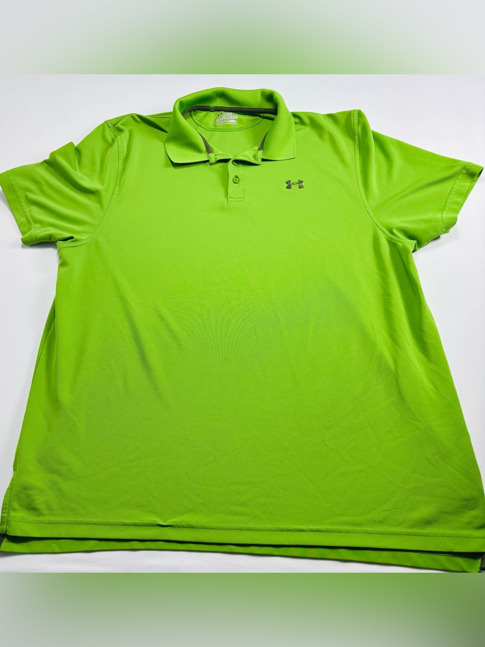 Under Armour Men’s Lime Green Performance Polo